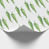 mexikanischer Chili Geschenkpapier (Ecke)