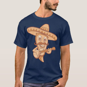 Mexikanischer Chili Mariachi Guitar Musician T-Shirt