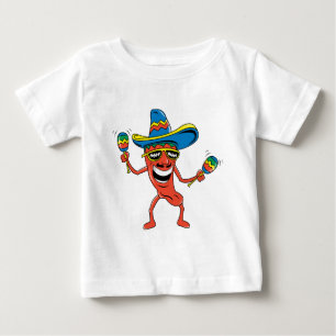 Mexikanischer Chili-Pfeffer Baby T-shirt