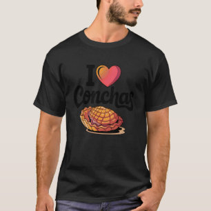 Mexikanischer Conchas Pan De Dulce Konditor T-Shirt
