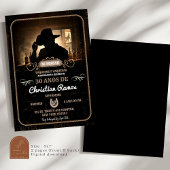 Mexikanischer Cowboy Erwachsene Geburtstag Einladung