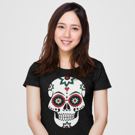 Mexikanischer Dia de Los Muertos Tag des Toten Kos T-Shirt