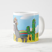 mexikanischer Donkey Jumbo-Tasse (Vorderseite Rechts)