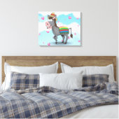 mexikanischer Donkey Leinwanddruck (Insitu (Schlafzimmer))