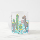 mexikanischer Donkey Mattglastasse (Vorderseite Links)