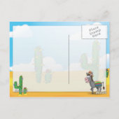 mexikanischer Donkey Postkarte (Rückseite)