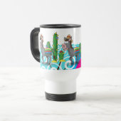 mexikanischer Donkey Reisebecher (Vorderseite Links)