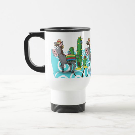 mexikanischer Donkey Reisebecher (Links)
