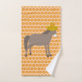 Mexikanischer Donkey-Tag der Toten Badhandtuch Set (Handtuch)