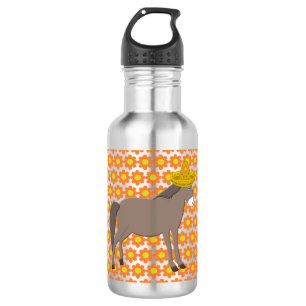 Mexikanischer Donkey-Tag der Toten Edelstahlflasche