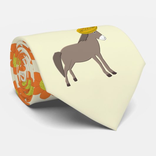 Mexikanischer Donkey-Tag der Toten Krawatte (Gerollt)