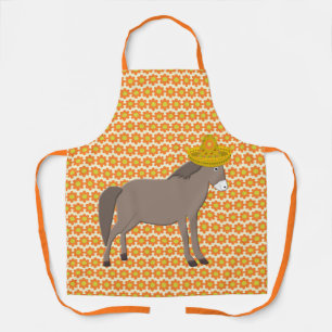 Mexikanischer Donkey-Tag der Toten Schürze