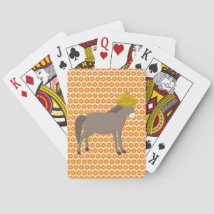 Mexikanischer Donkey-Tag der Toten Spielkarten