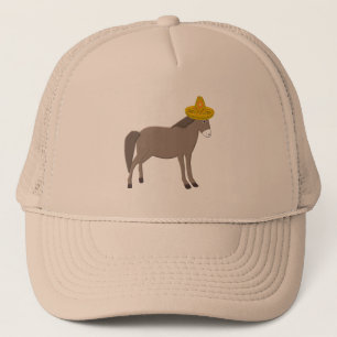 Mexikanischer Donkey-Tag der Toten Truckerkappe