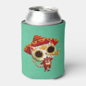 Mexikanischer El mariachi Niedlich Cat Dosenkühler (Kanne Vorderseite)