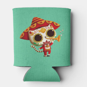 Mexikanischer EL-Mariachi niedliche Katze Dosenkühler