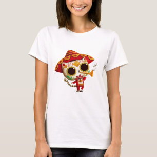 Mexikanischer EL-Mariachi niedliche Katze T-Shirt