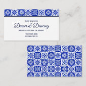 Mexikanischer Empfang Begleitkarte (Vorne/Hinten)