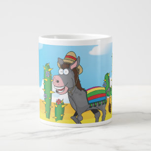 Mexikanischer Esel Jumbo-Tasse