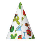 Mexikanischer Fiestaikonen Party-Hut Partyhütchen (Rückseite)