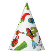 Mexikanischer Fiestaikonen Party-Hut Partyhütchen (Links)