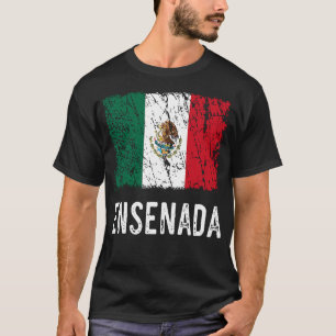 Mexikanischer Flaggenstaat Ensenada T-Shirt