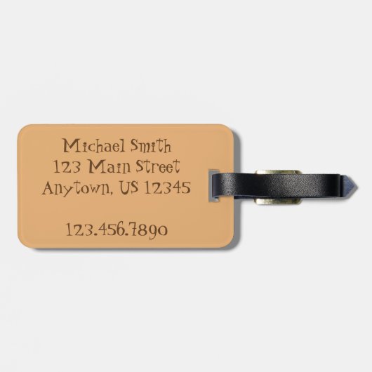 Mexikanischer Food Black Bean Enchiladas Tex Mex F Gepäckanhänger (Rückseite horizontal)