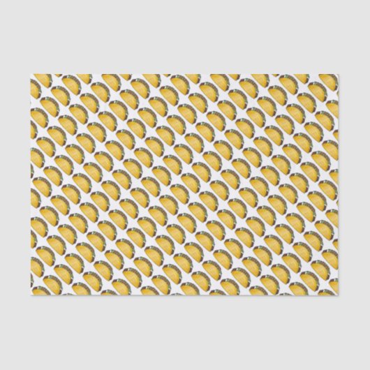 mexikanischer Food-Feinschmecker Taco Tex Mex Texa Seidenpapier (Vorderseite)