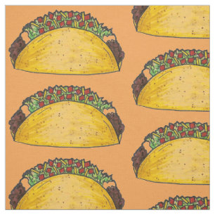 Mexikanischer Food Hard Muschel Taco Tex Mex Texas Stoff