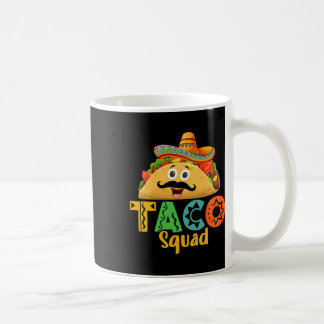 Mexikanischer Foodie Cinco De Mayo Taco-Truppe  Kaffeetasse