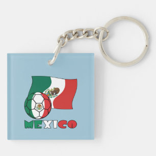 Mexikanischer Fußball Schlüsselanhänger