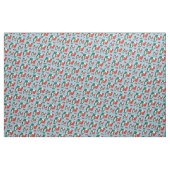 Mexikanischer Fußballball und -flagge Stoff (Fat Quarter (45,7 x 55,9 cm))