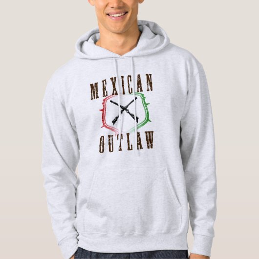 Mexikanischer Gesetzlosigkeit Hoodie (Vorderseite)