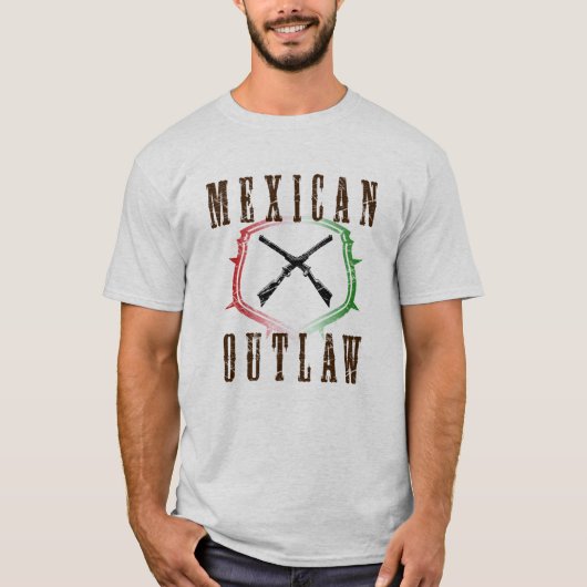 Mexikanischer Gesetzlosigkeit T-Shirt (Vorderseite)