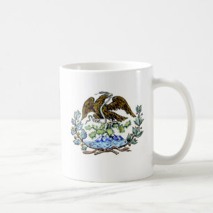 Mexikanischer goldener Adler Kaffeetasse
