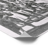 Mexikanischer Gott Huitzilopochtli Poster (Ecke)