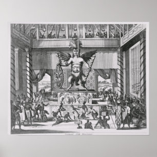 Mexikanischer Gott Huitzilopochtli Poster