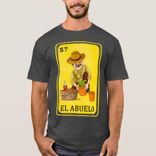 Mexikanischer Großvater Vater Vater Spanische Lott T-Shirt
