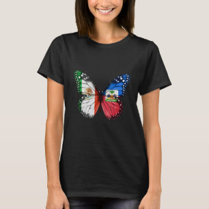 Mexikanischer Haitianischer Flaggenschmetterling T-Shirt