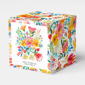 Mexikanischer Hellblütenfiesta zum Geburtstag Geschenkschachtel (Vorderseite)