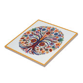 Mexikanischer Huicholbaum Keramik Fliesen (Seite)