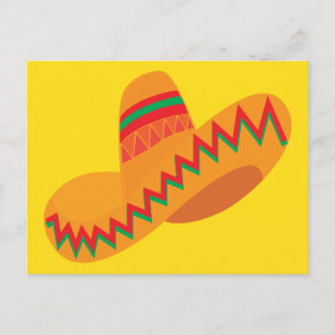 Mexikanischer Hut Postkarte