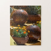 Mexikanischer Inspirierter botanischer Garten Foto Puzzle (Vertikal)