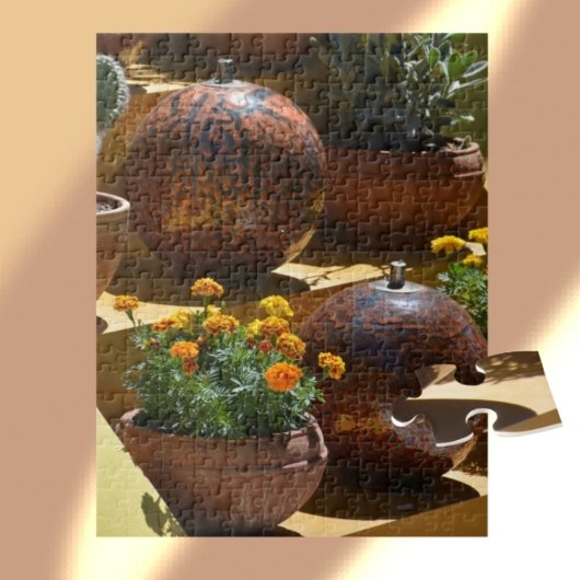 Mexikanischer Inspirierter botanischer Garten Foto Puzzle