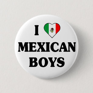 Mexikanischer Jungenknopf der Liebe I Button
