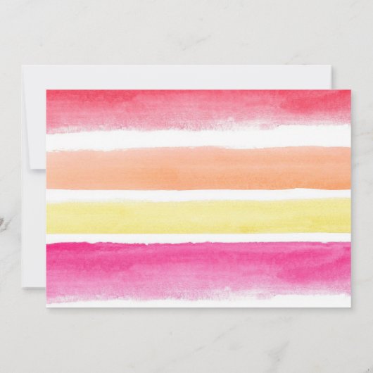 Mexikanischer Kaktus 1. Fiesta Geburtstag Einladung (Rückseite)