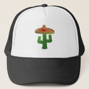 Mexikanischer Kaktus Truckerkappe