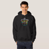 Mexikanischer Katze Hoodie (Vorne ganz)