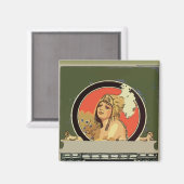 Mexikanischer Kleopatra-Tile-Name Magnet (Vorderseite/Rückseite)