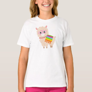Mexikanischer Llama, Niedlicher Llama, Niedlich Al T-Shirt